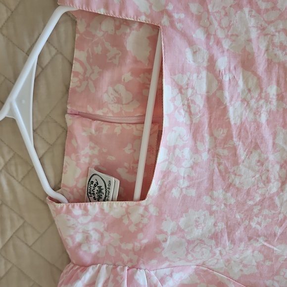 Vintage Lauea Ashley Floral Pink Womens Dress Size 12 - Picture 2 of 4
